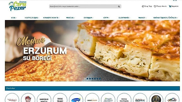 Türkiye'nin komisyonsuz ilk ortaklaşa e-ticaret pazarı Erzurum'da açıldı