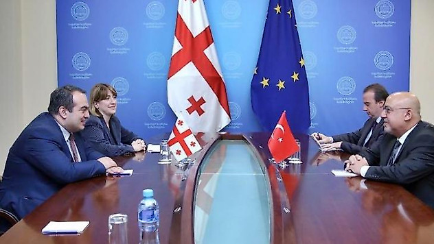 Türkiye'nin yeni Tiflis Büyükelçisi Orbay güven mektubunu sundu