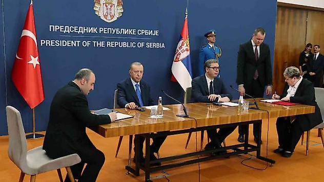Türkiye ve Sırbistan arasında 7 anlaşma imzalandı