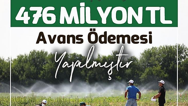 Türkşeker: 'Pancar çiftçimize 476 milyon lira avans'