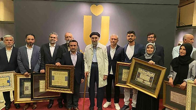 Üsküdar'da 'Hatt-ı Müstakim' hüsnühat sergisi sanatseverlere kapılarını açtı
