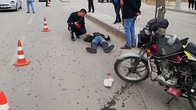 Van'da trafik kazası: 1 yaralı
