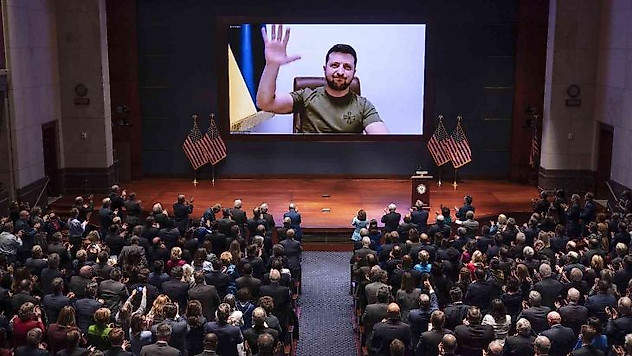 Zelenskiy'den ABD Kongresi'ne: 'Hava sahasını kapatamıyorsanız bize uçak verin'