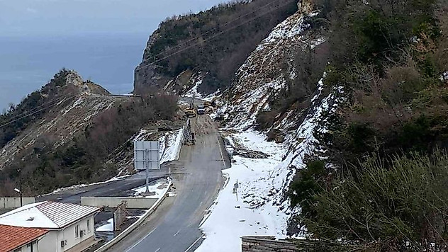 Zonguldak-İstanbul yolundaki çalışmalarda sona gelindi