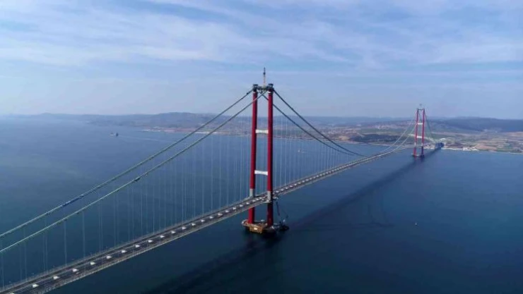 1915 Çanakkale Köprüsü'ne Avrupa Çelik Köprü Ödülü