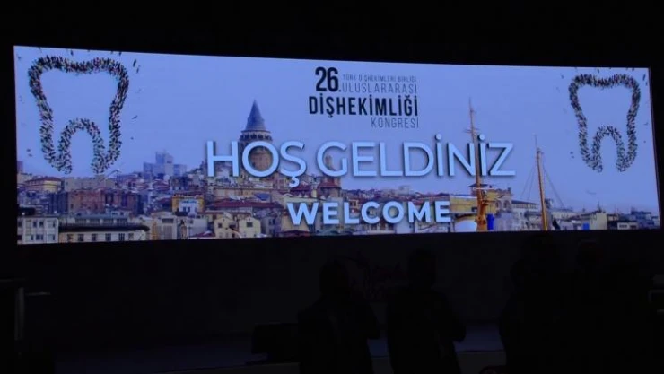 26. Türk Dişhekimleri Birliği Uluslararası Dişhekimliği Kongresi İstanbul'da başladı