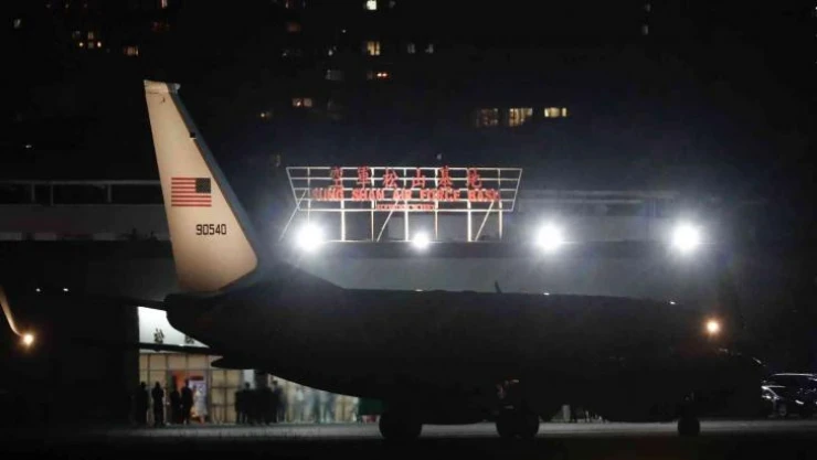 ABD Temsilciler Meclisi Başkanı Nancy Pelosi Tayvan'da