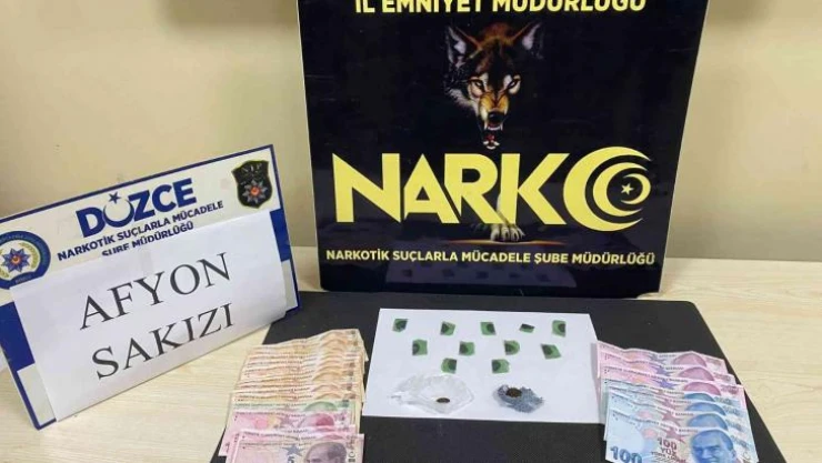 Afyon sakızı ele geçirildi, 2 kişi tutuklandı