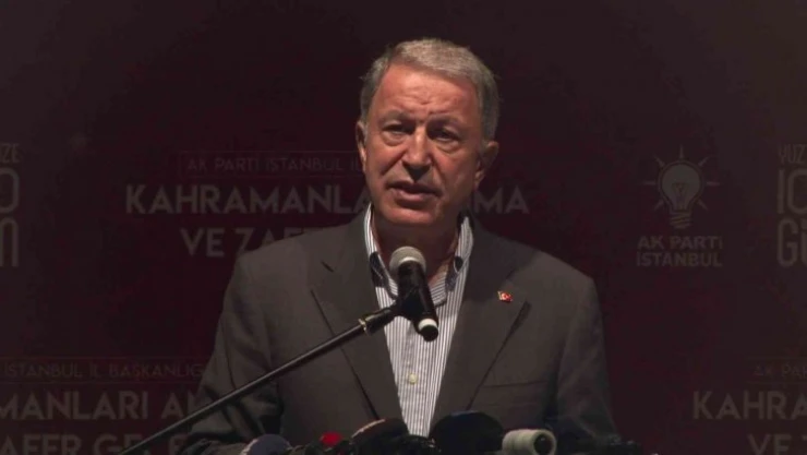 Bakan Akar: 'Cumhurbaşkanımızın liderliğinde Türkiye Cumhuriyeti Devleti'nin etki ve ilgi alanı genişlemiştir'