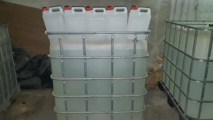 Başkentte sahte alkol üreticilerine darbe: 34 bin litre alkol ele geçirildi