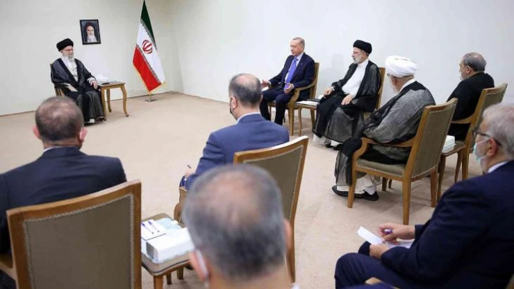 Cumhurbaşkanı Erdoğan, İran Dini Lideri Hamaney ile görüştü