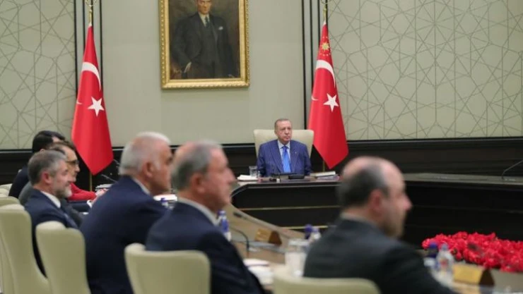 Cumhurbaşkanlığı Kabinesi, Erdoğan başkanlığında toplandı