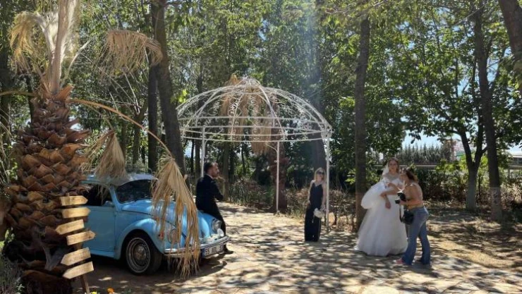 Gelin damatların yeni tercihi fotoğraf platoları oluyor