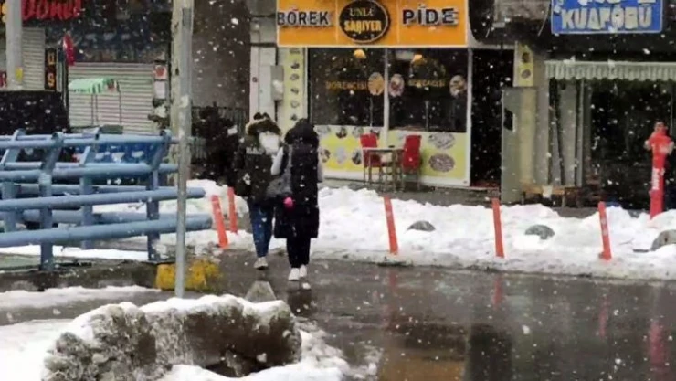 İstanbul'da kar yağışı yeniden başladı