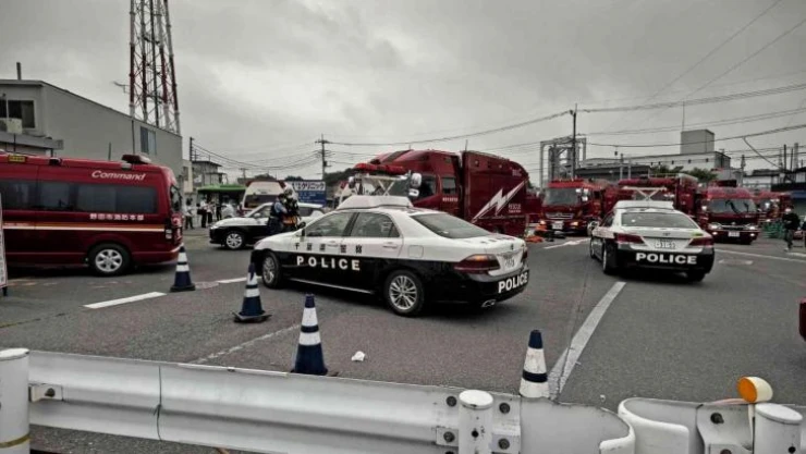 Japonya'da seyir halindeki trende kimyasal madde paniği