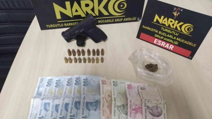 Manisa'da uyuşturucu taciri tutuklandı