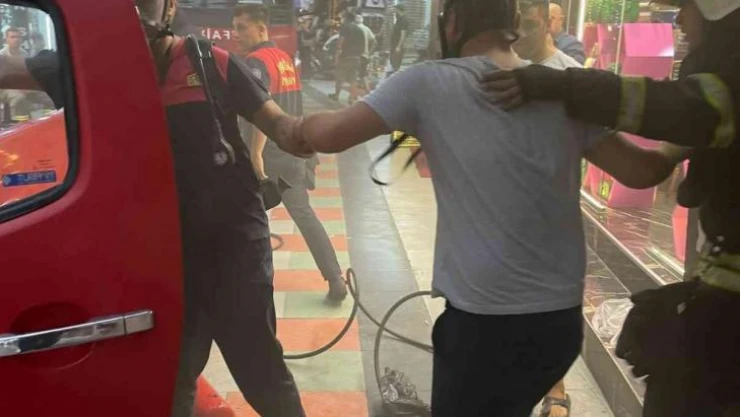 Marmaris'te mutfak tüpü patladı faciadan dönüldü