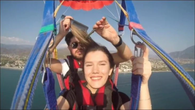 Muğla'da kuaför gökyüzünde saç kesti