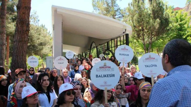 Türkiye'nin 81 ili ve KKTC'de 863 öğrenci Osmanlı Devleti'nin kurulduğu topraklara geldi