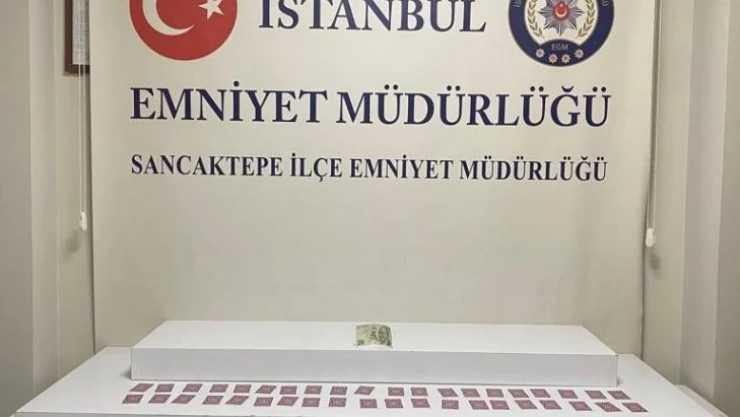 Sancaktepe'de kumar oynatılan kıraathaneye baskın