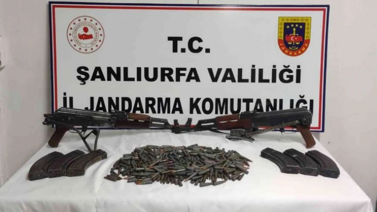 Şanlıurfa'da 2 uzun namlulu silah ele geçirildi: 1 tutuklama