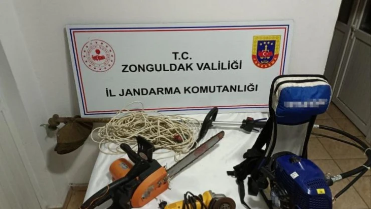 Tarım aletlerini çalan zanlılar yakalandı