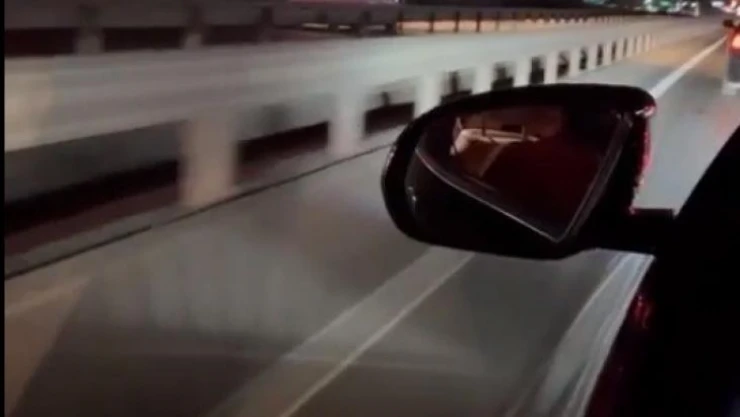 Ters şeritte giden sürücü ölüme davetiye çıkardı