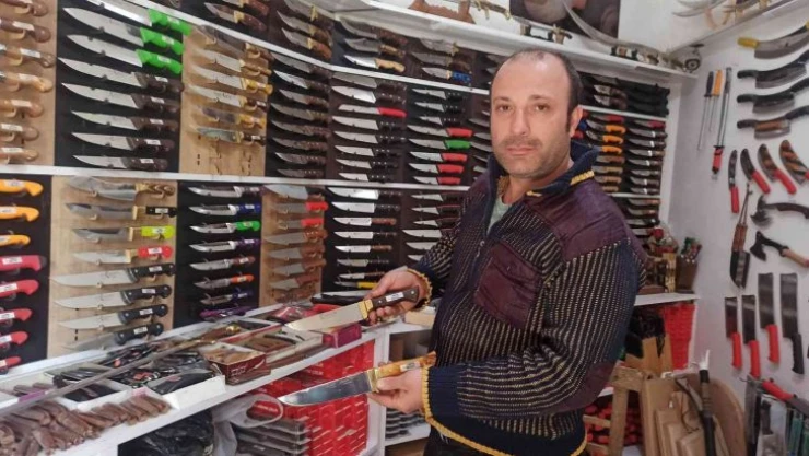 Üç kuşaktır geçimlerini bıçakçılıkla sağlıyorlar
