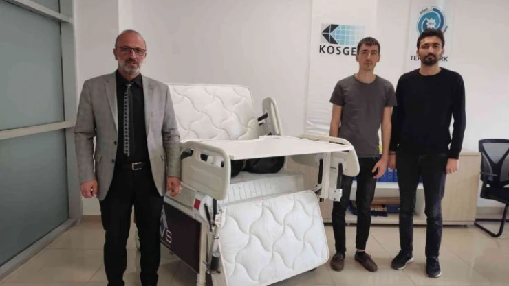 Yatalak hastalara özel akıllı yatak geliştirildi