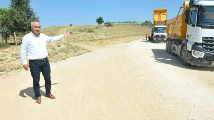 Yenişehir'de asfaltlama çalışmaları hızlandı