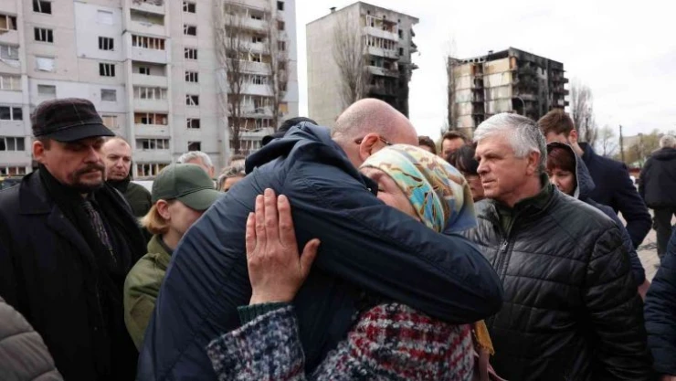 Zelenskiy: Mariupol'deki işlenen savaş suçları Borodyanka'dan daha fazla